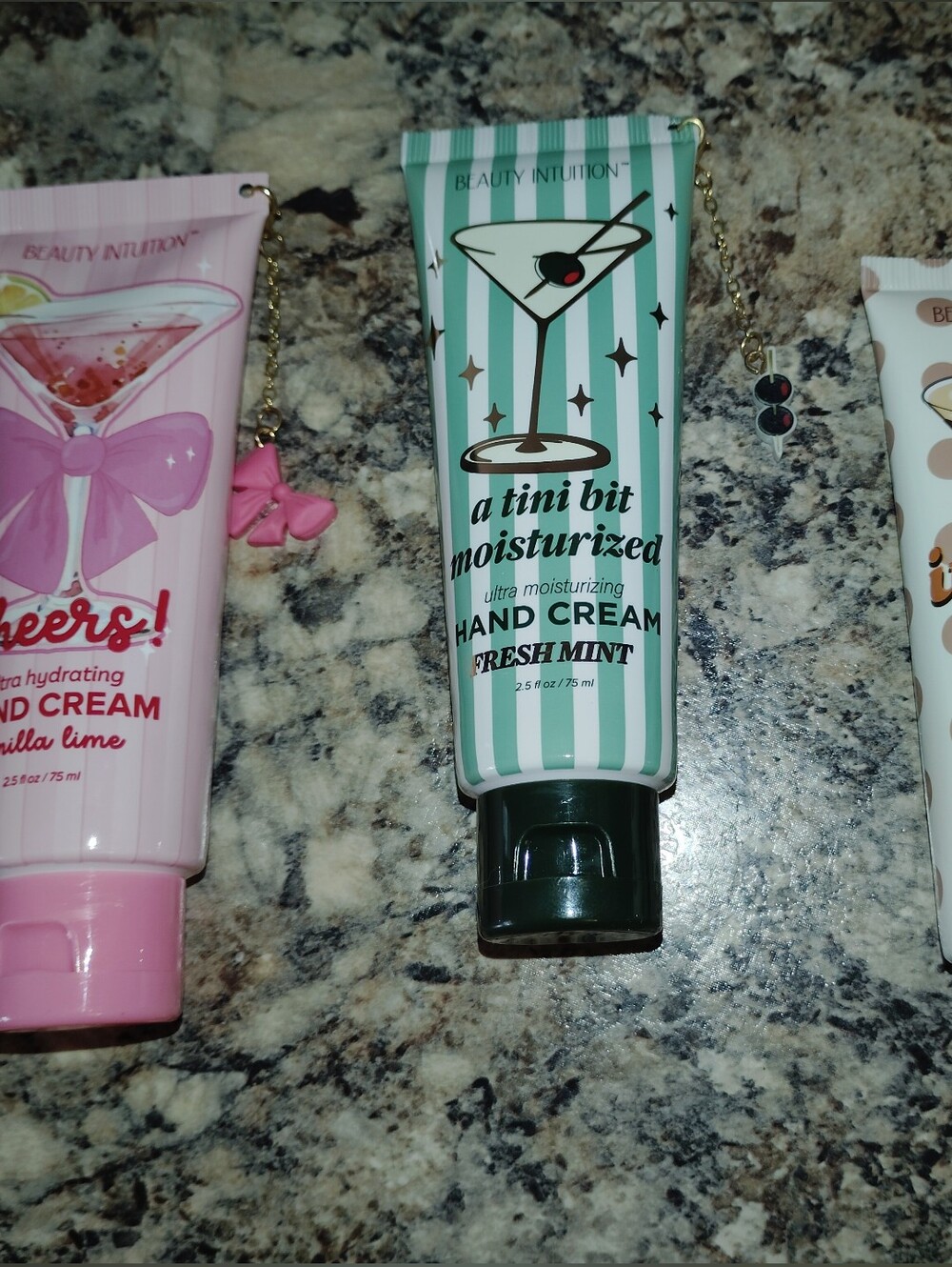 Title: Beauty Intuition Cocktail-Themed Hand Cream 3-Piece Set 🍸✨​Description